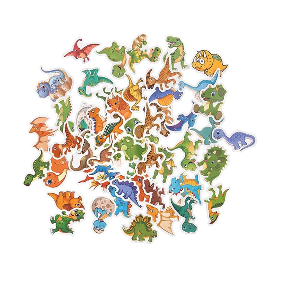Vinyl stickers Dinosaurs - DpCraft - 50 pcs.