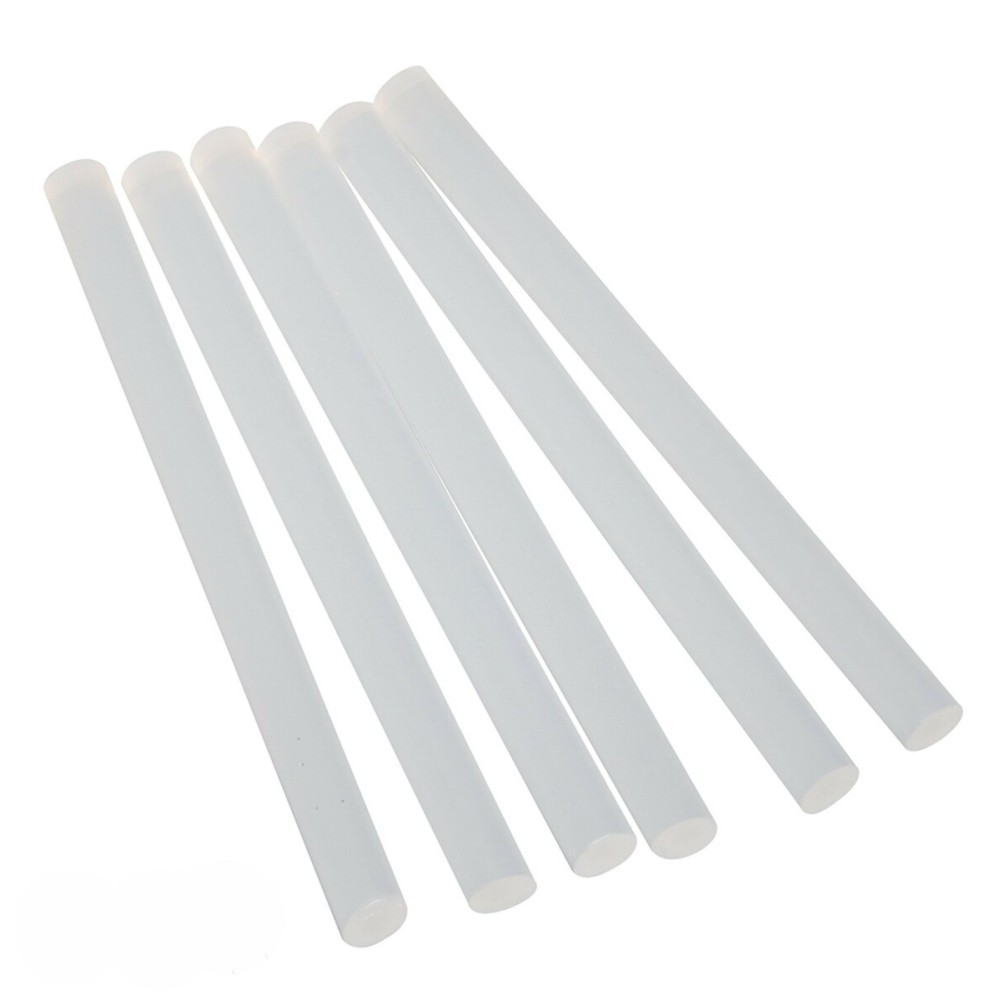Glue gun sticks - DpCraft - transparent, 11 mm x 20 cm, 6 pcs.