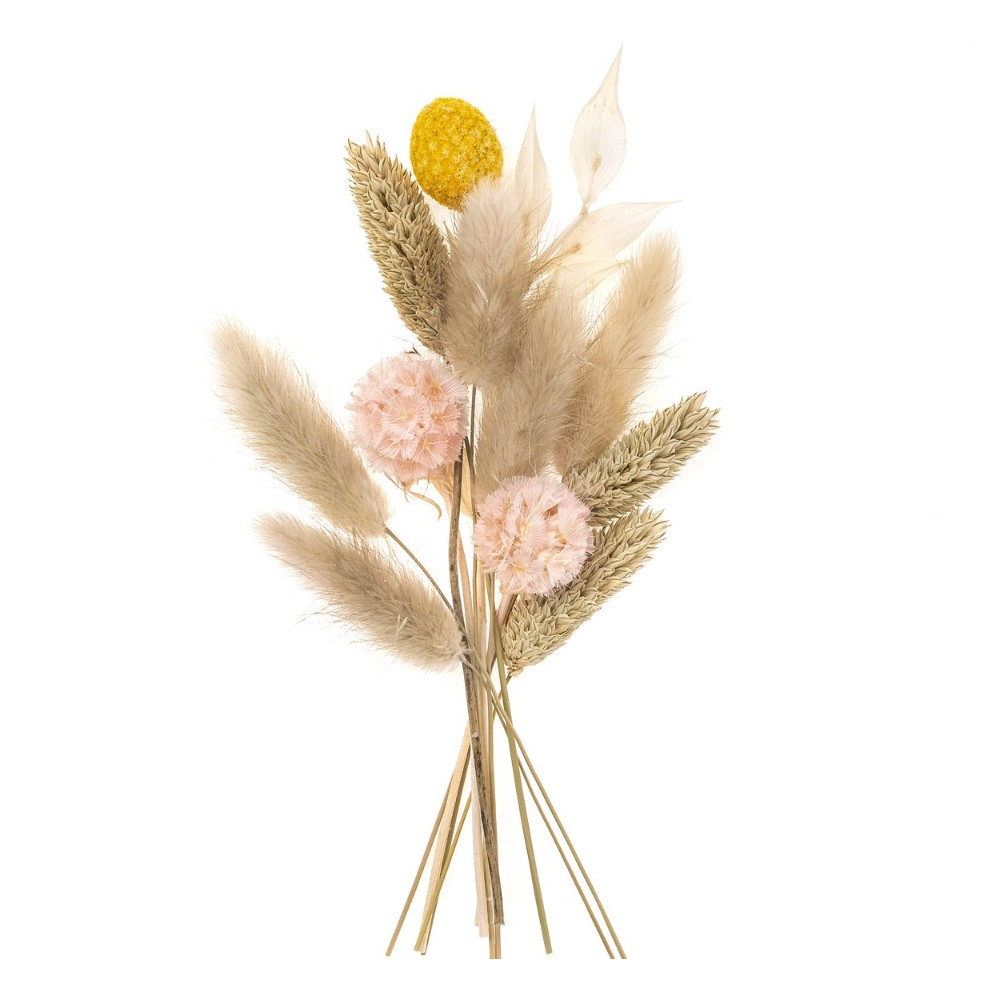 Mini bouquet of dried flowers Beige Touch - DpCraft - 20 cm