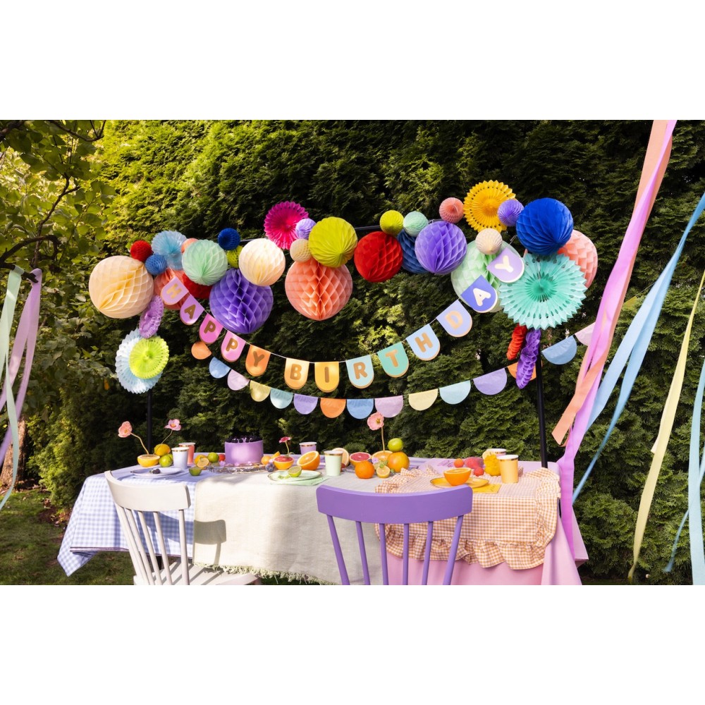 Girlanda Happy Birthday - 12 x 163 cm