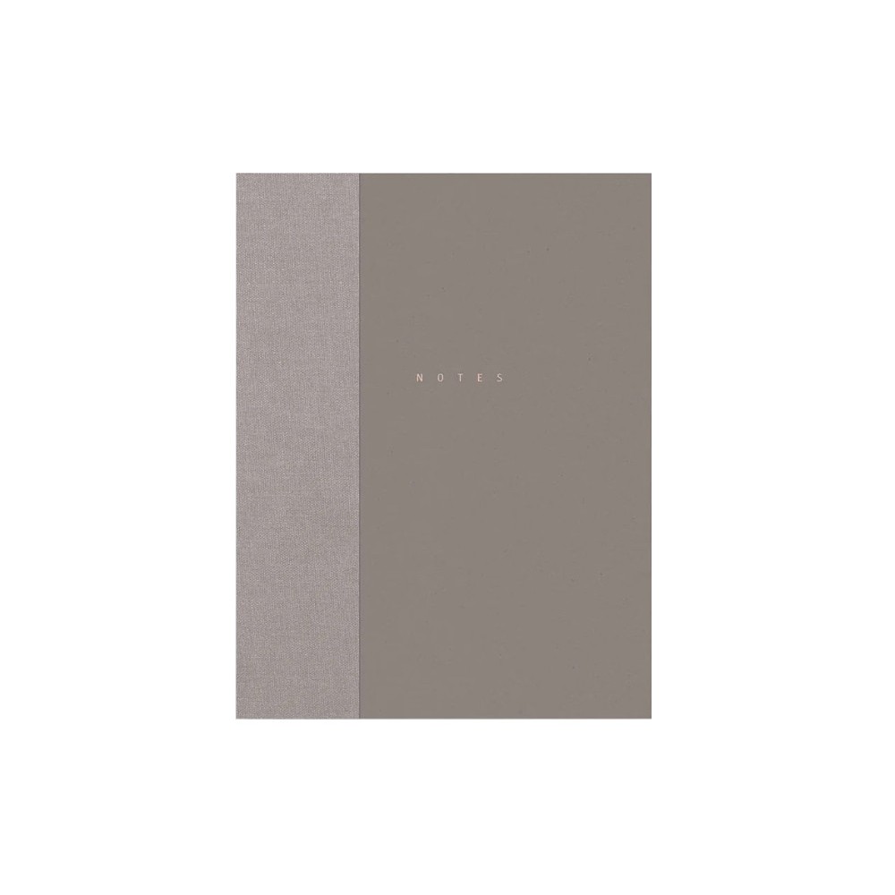Classic notebook - Papierniczeni - earth, dotted, 80 sheets