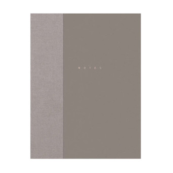 Classic notebook - Papierniczeni - earth, dotted, 80 sheets