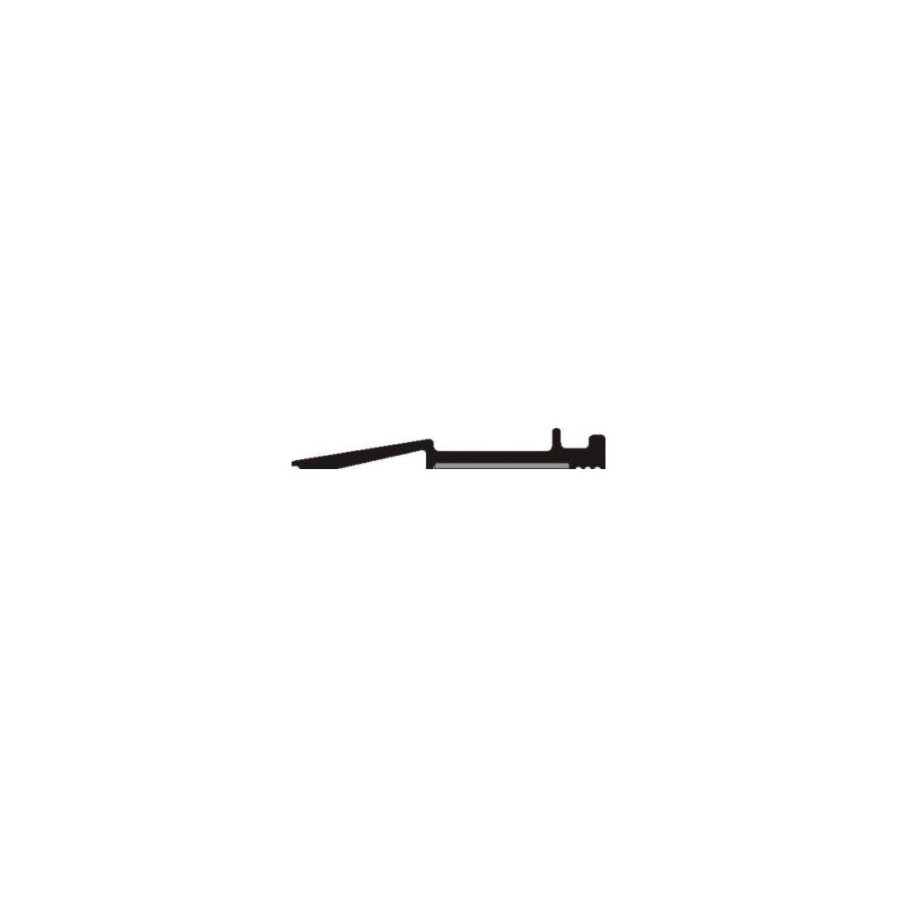 Aluminum ruler 20 cm - Leniar