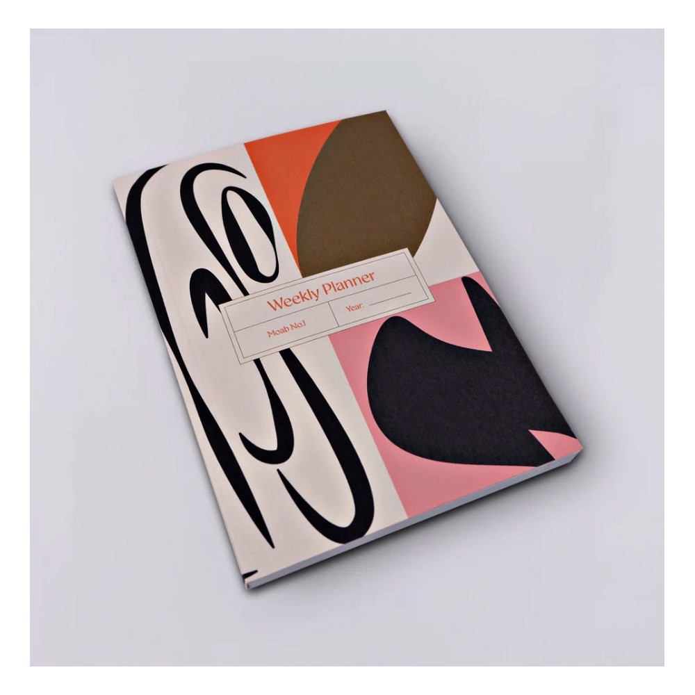 Planer tygodniowy Moab A6 - The Completist. - 90 g/m2