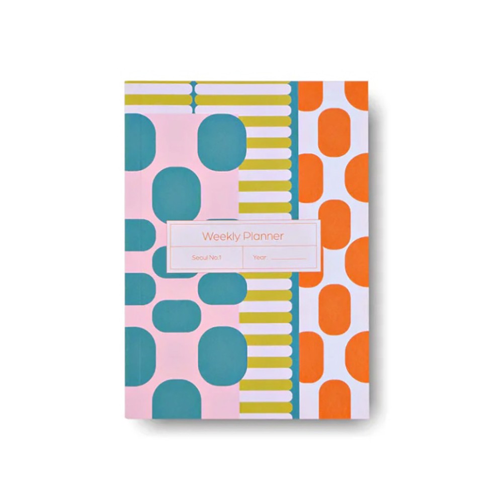 Planer tygodniowy Seoul A6 - The Completist. - 90 g/m2
