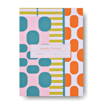 Undated weekly planner Moab A6 - The Completist. - 90 g/m2