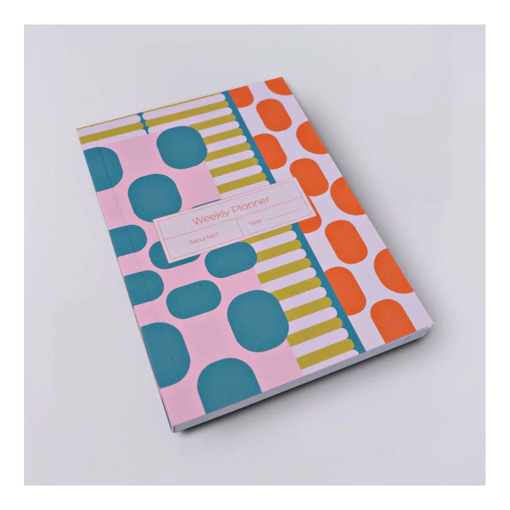Planer tygodniowy Seoul A6 - The Completist. - 90 g/m2