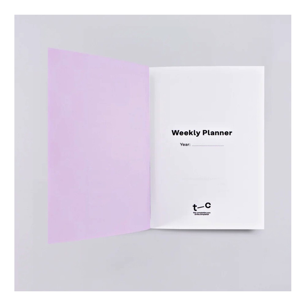 Planer tygodniowy Seoul A6 - The Completist. - 90 g/m2