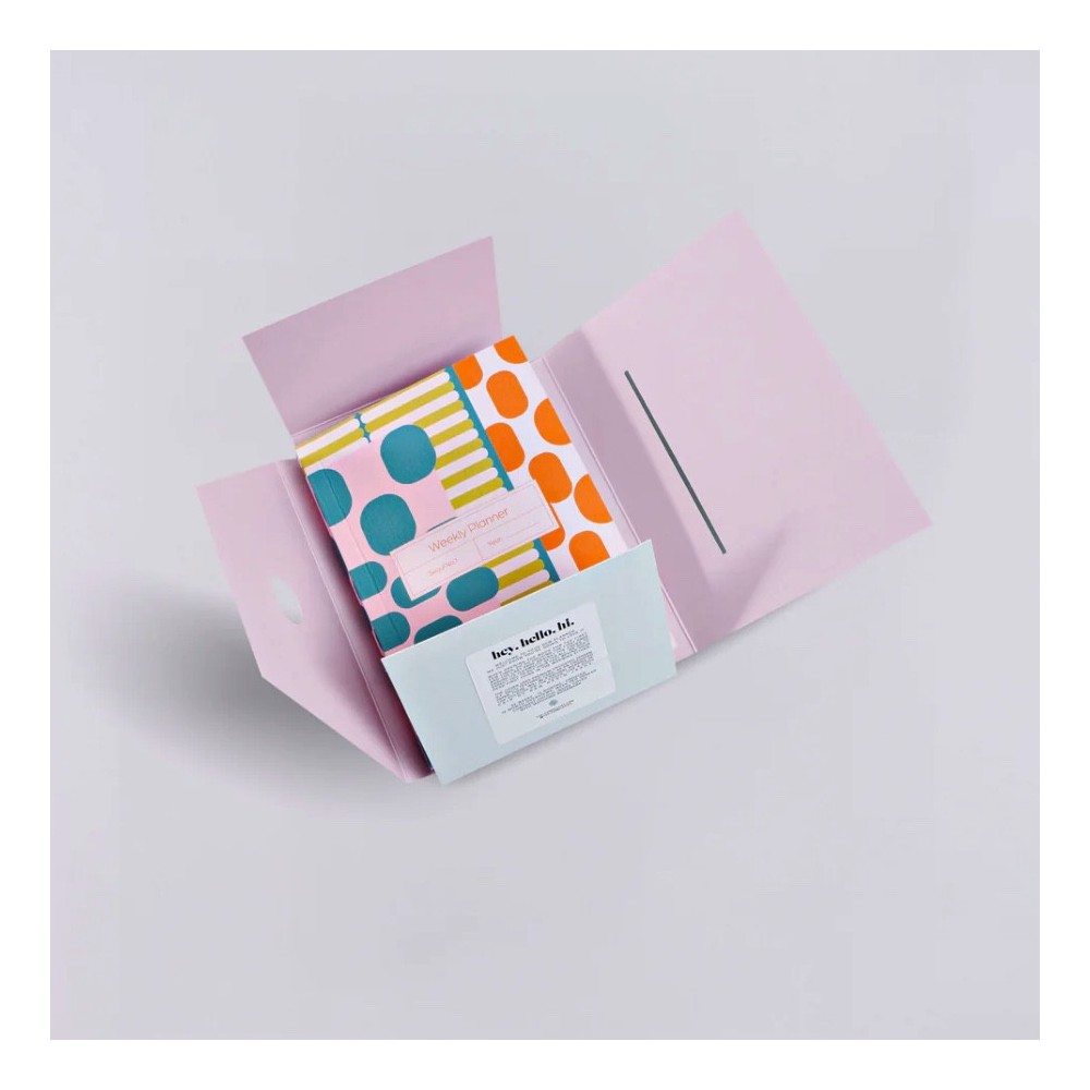 Planer tygodniowy Seoul A6 - The Completist. - 90 g/m2