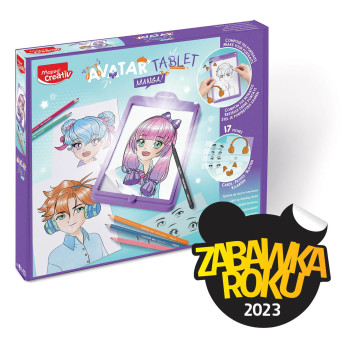 Tablica podświetlana dla dzieci Avatar Studio Manga - Maped