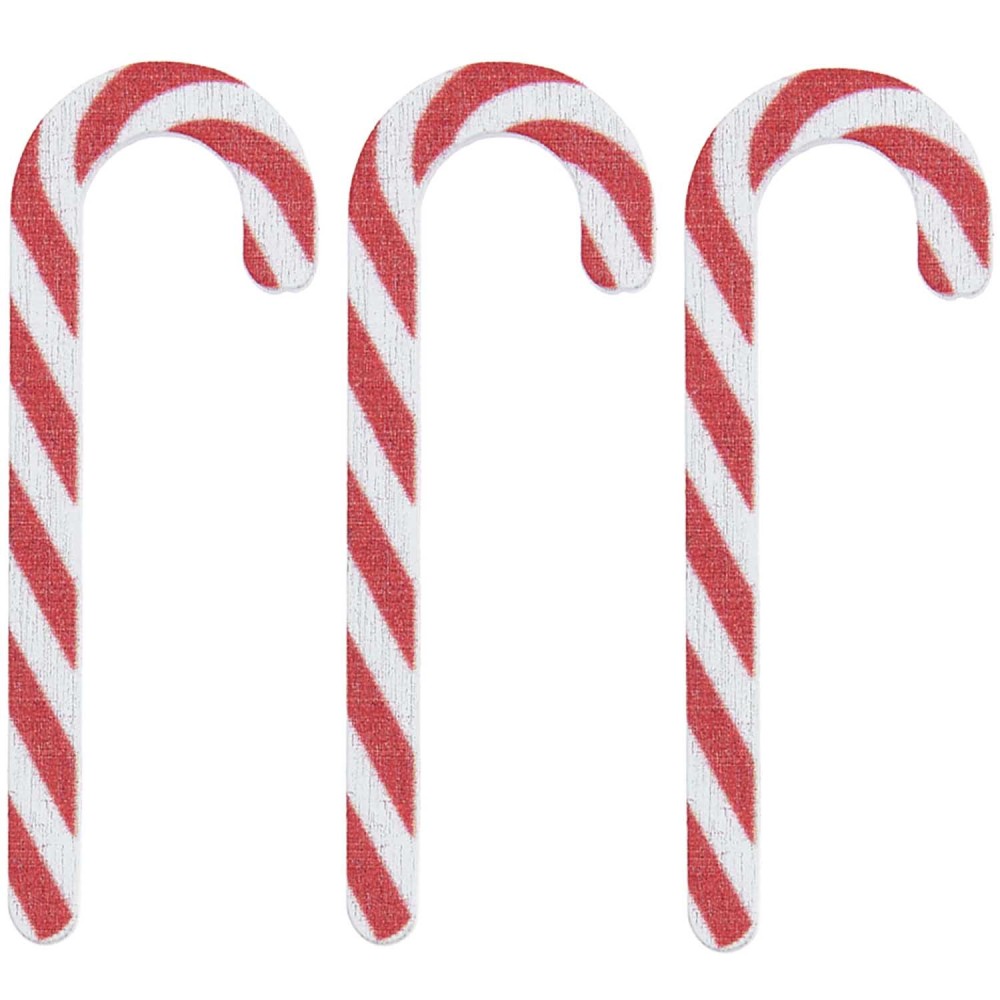 Wooden confetti Candy Canes - Rico Design - 24 pcs.