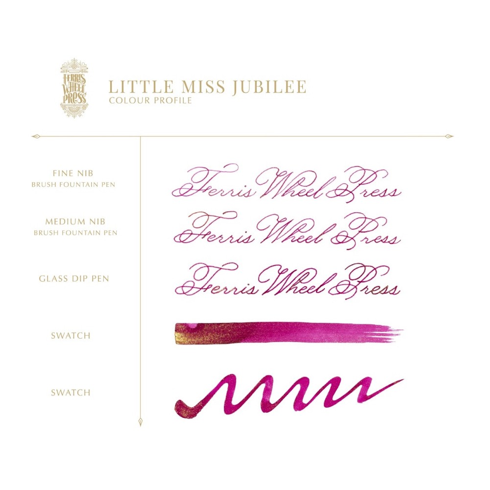 Atrament - Ferris Wheel Press - Little Miss Jubilee, 38 ml