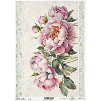 Decoupage paper A4 - ITD Collection - rice, R2456