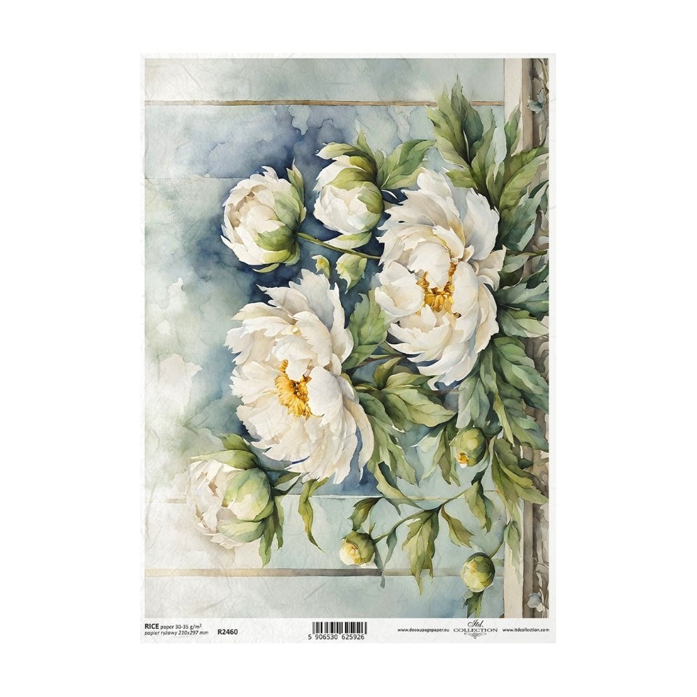 Papier do decoupage A4 - ITD Collection - ryżowy, R2460