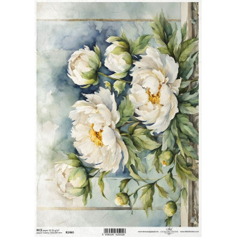 Papier do decoupage A4 - ITD Collection - ryżowy, R2460