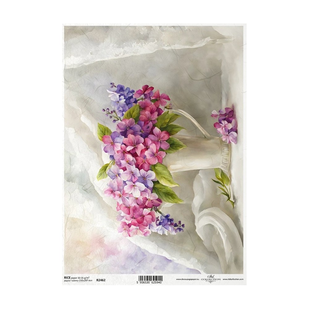 Papier do decoupage A4 - ITD Collection - ryżowy, R2462