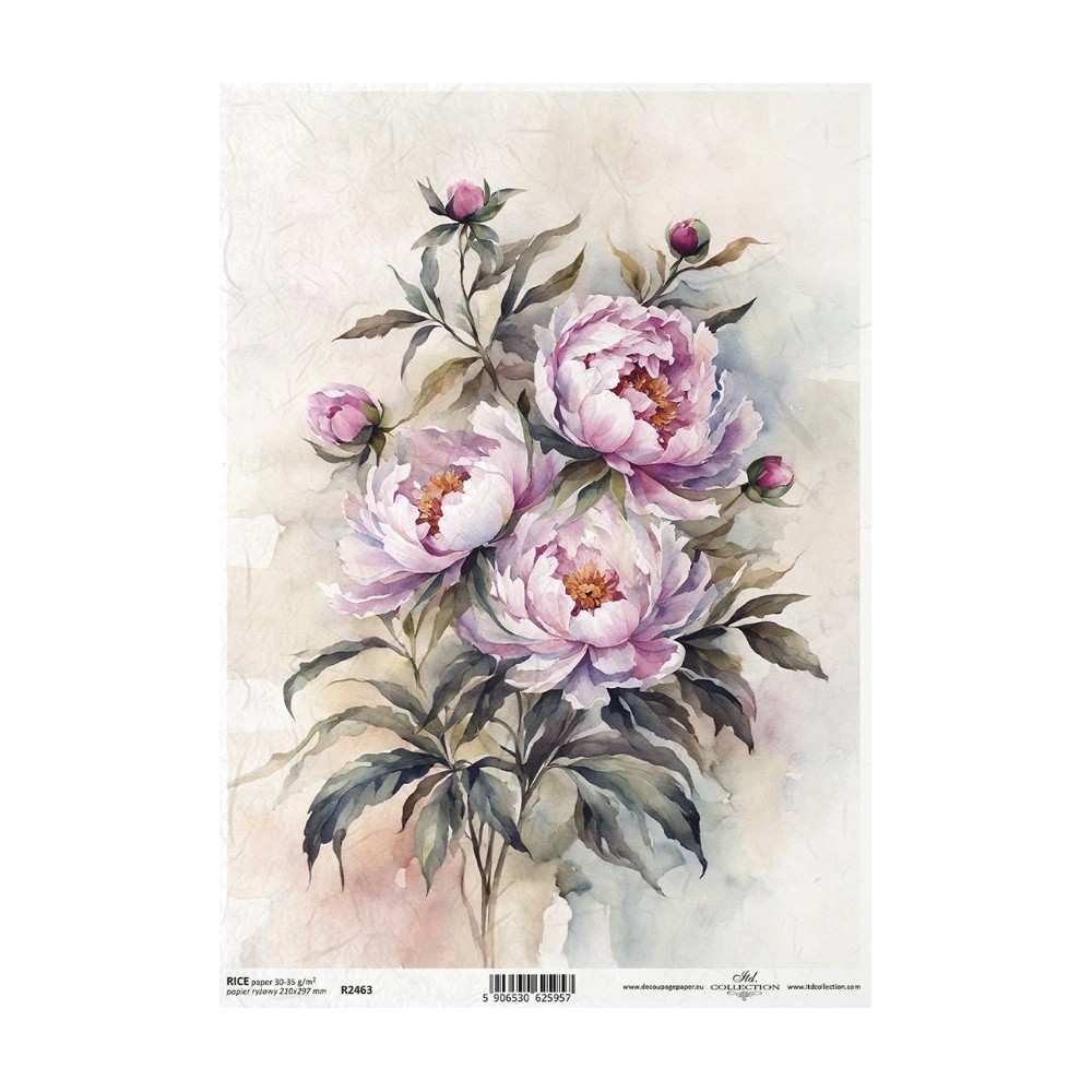 Decoupage paper A4 - ITD Collection - rice, R2463