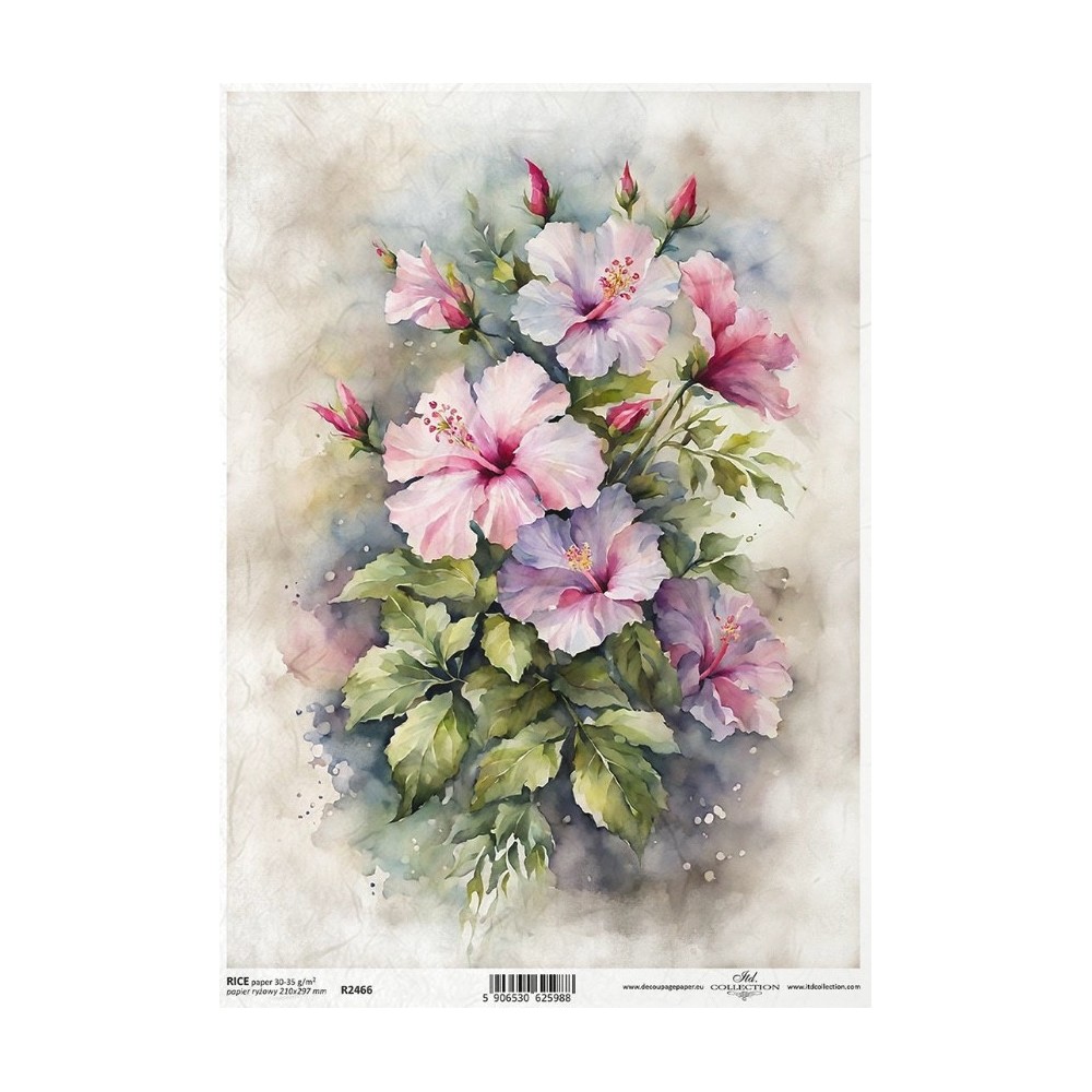 Papier do decoupage A4 - ITD Collection - ryżowy, R2466