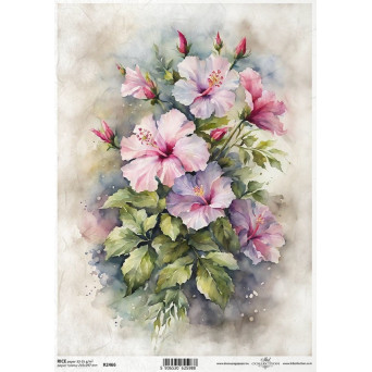 Papier do decoupage A4 - ITD Collection - ryżowy, R2466