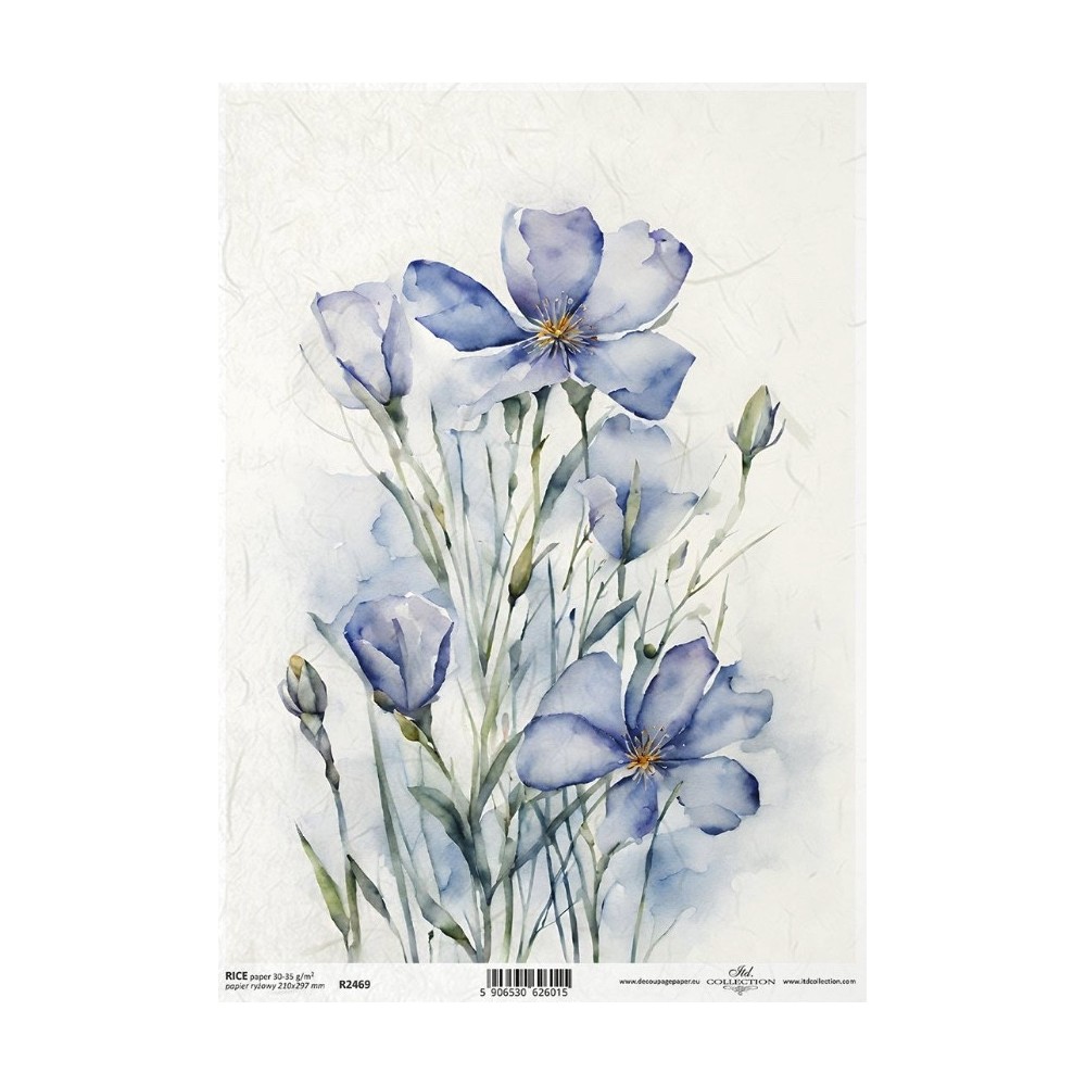 Papier do decoupage A4 - ITD Collection - ryżowy, R2469
