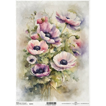 Decoupage paper A4 - ITD Collection - rice, R2470