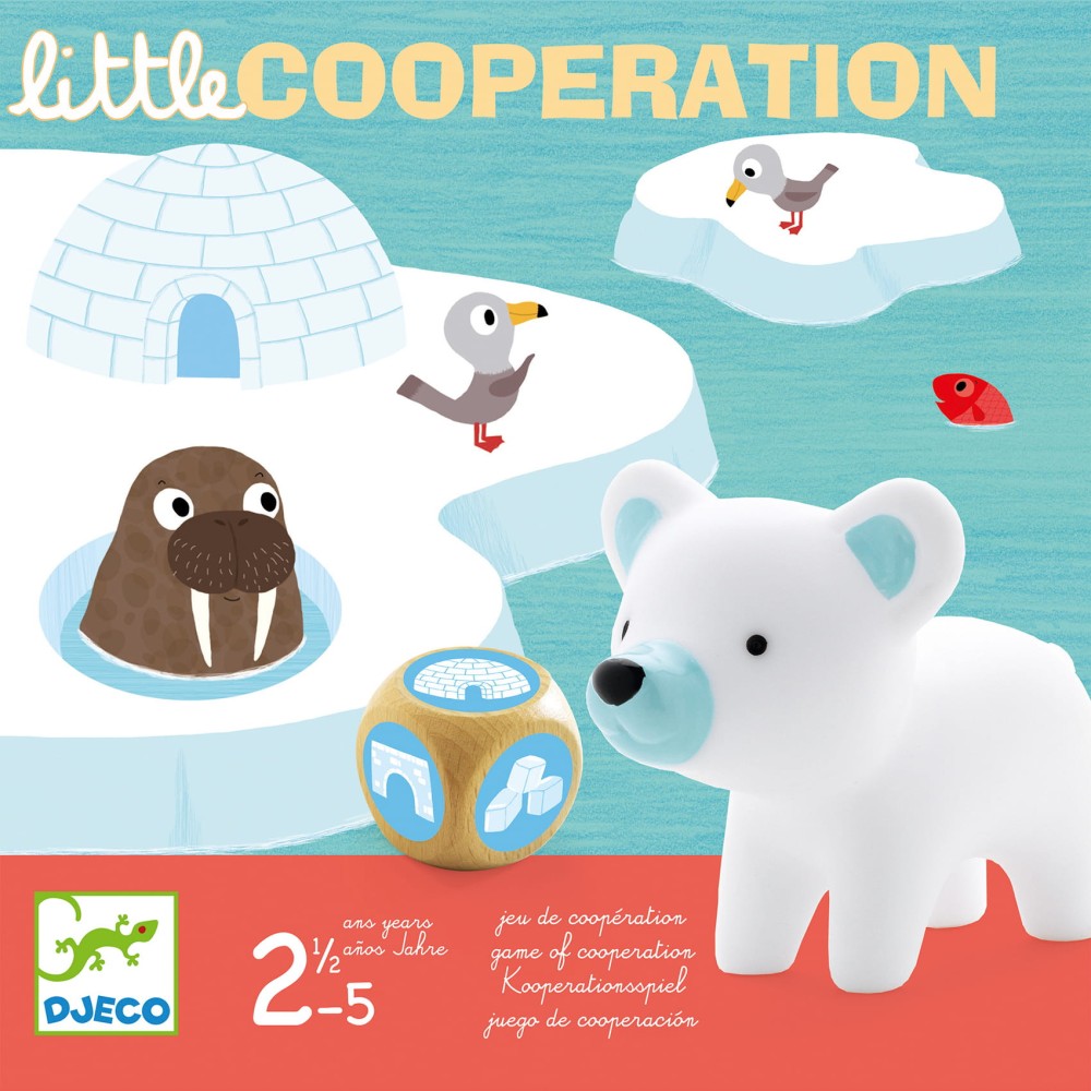 Cooperative game for children Animals in the Arctic - Djeco