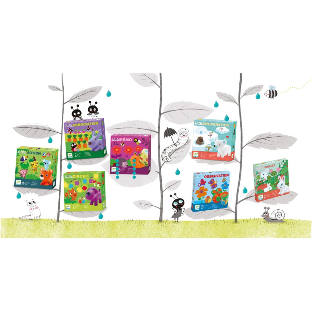 Cooperative game for children Animals in the Arctic - Djeco