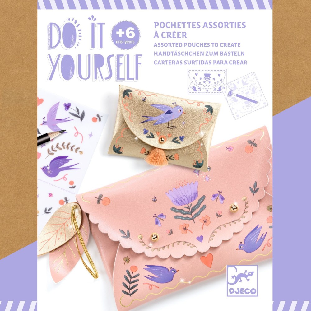 DIY set for kids Pouches - Djeco