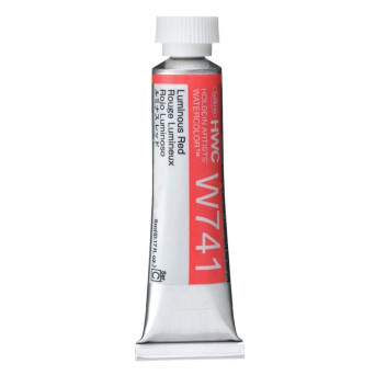Farba akwarelowa Artists’ Watercolor - Holbein - Luminous Red, 5 ml
