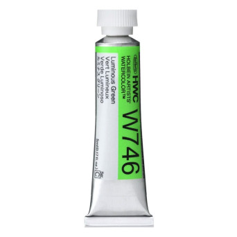 Artists' Watercolor paint - Holbein - Luminous Green, 5 ml