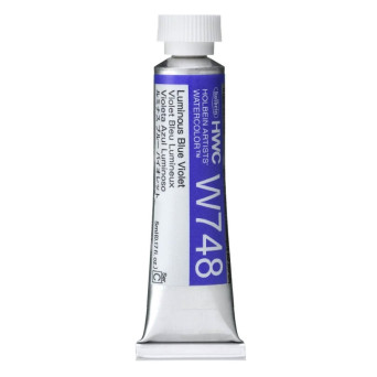 Farba akwarelowa Artists’ Watercolor - Holbein - Luminous Blue Violet, 5 ml