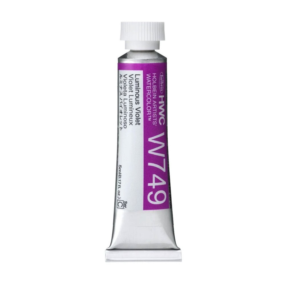 Farba akwarelowa Artists’ Watercolor - Holbein - Luminous Violet, 5 ml
