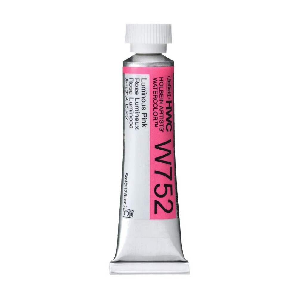 Artists' Watercolor paint - Holbein - Luminous Pink, 5 ml
