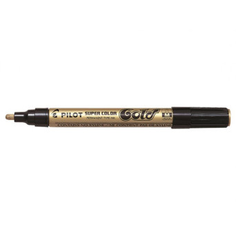Super Color oil marker - Pilot - gold 2 mm