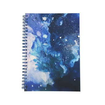 Kołozeszyt Arctic Symphony A5 - Devangari - w kropki, miękka okładka, 120 g/m2