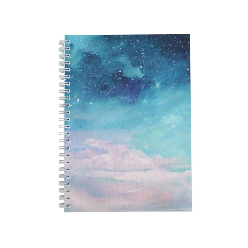 Spiral Notebook Cotton Sky A5 - Devangari - dotted, softcover, 120 g/m2