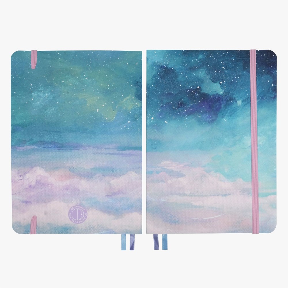 Notebook Cotton Sky B5 - Devangari - dotted, softcover, 120 g/m2