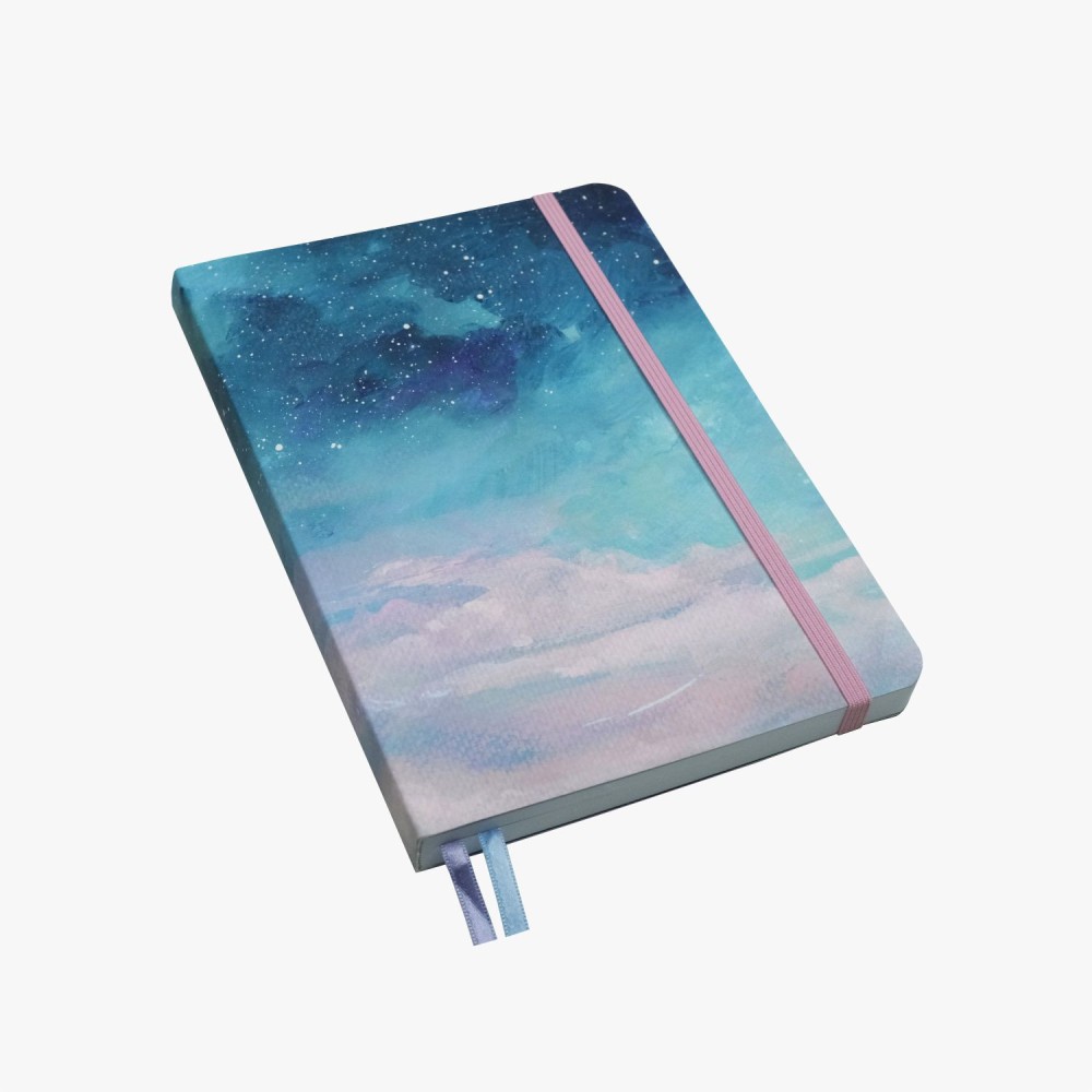 Notebook Cotton Sky B5 - Devangari - dotted, softcover, 120 g/m2