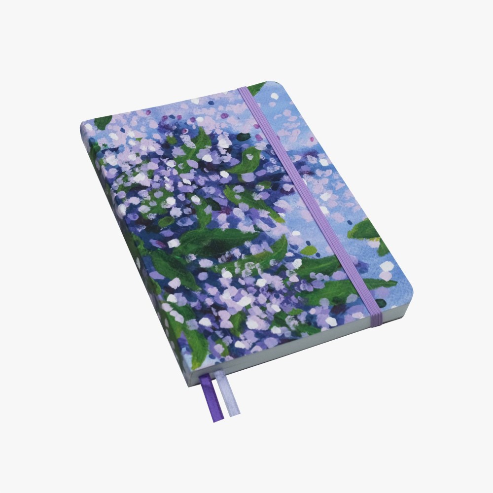 Notebook Lilac Fairy B5 - Devangari - dotted, softcover, 120 g/m2