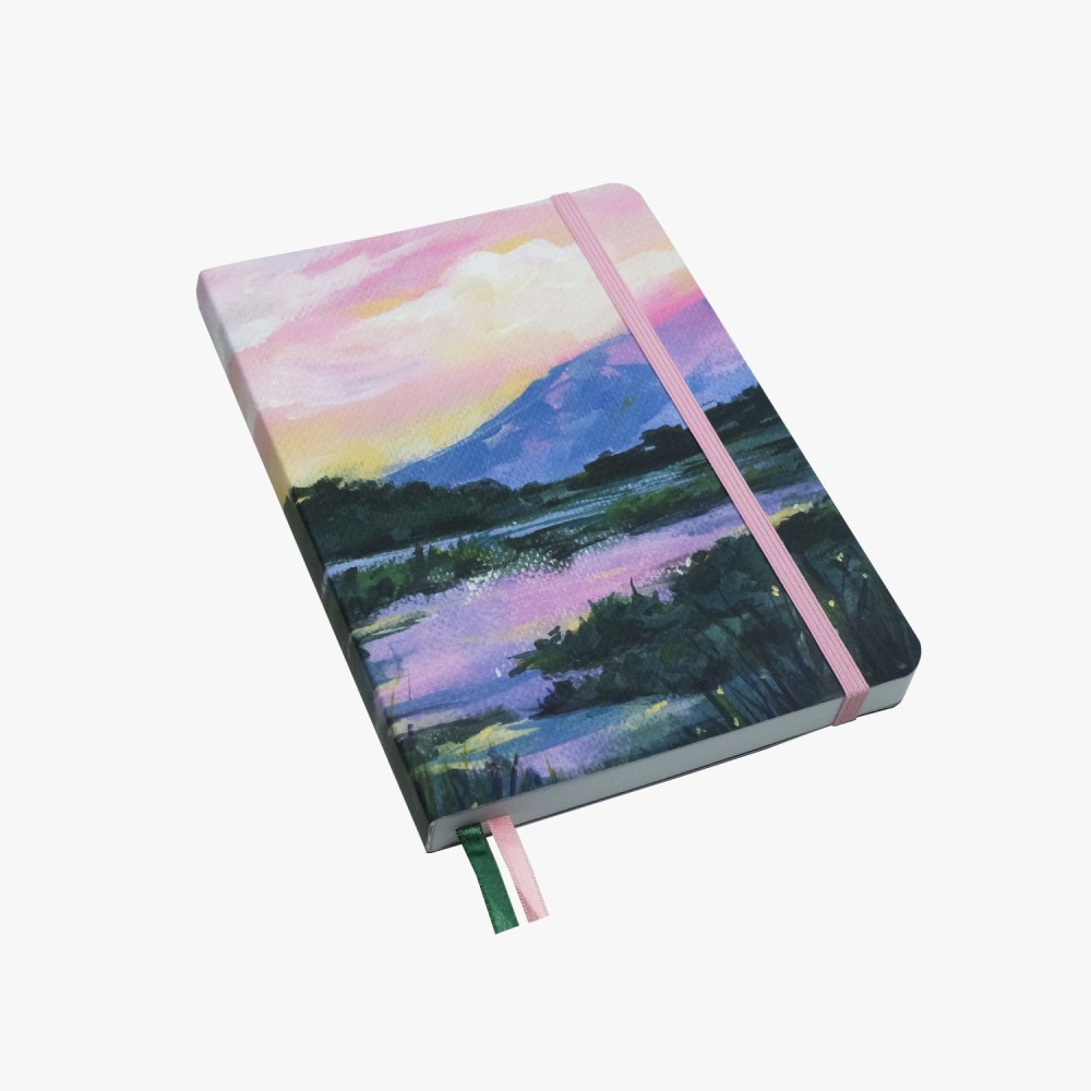 Notebook Serenity Valley B5 - Devangari - dotted, softcover, 120 g/m2