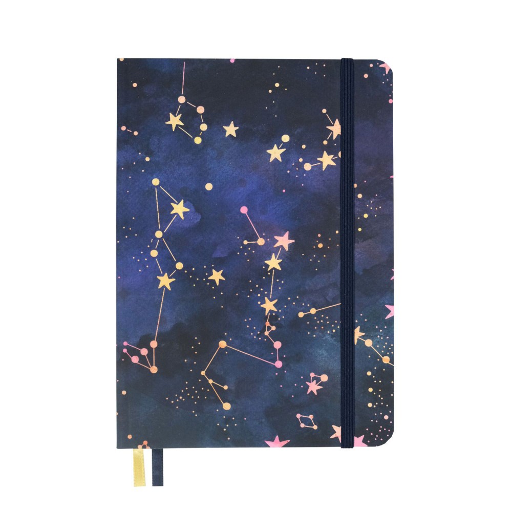 Notes Shimmering Stars B5 - Devangari - w kropki, miękka okładka, 120 g/m2