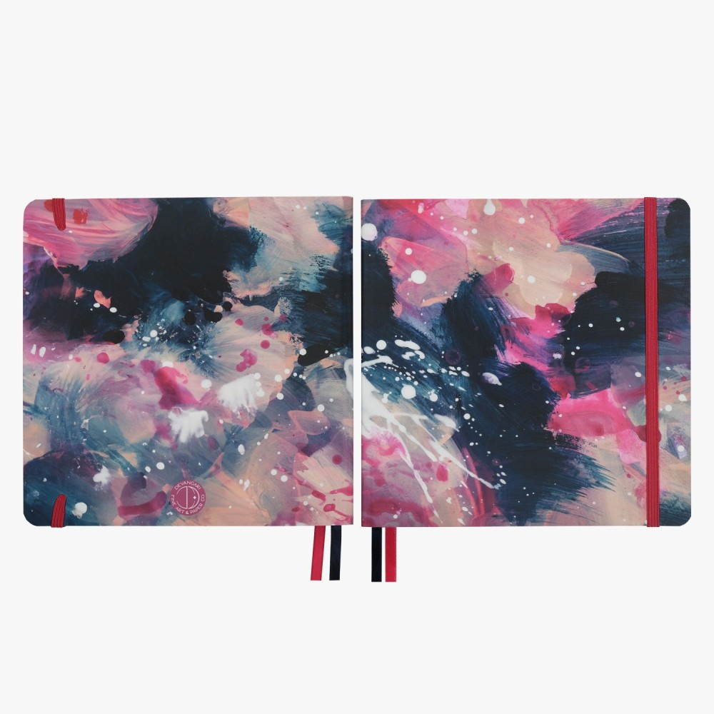 Notebook Elixir of Vitality 20 x 20 cm - Devangari - dotted, softcover, 120 g/m2
