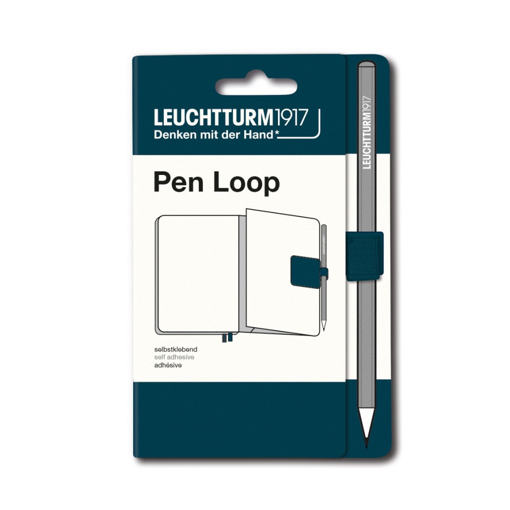 Pen loop elastic pen holder - Leuchtturm1917 - Deep Sea
