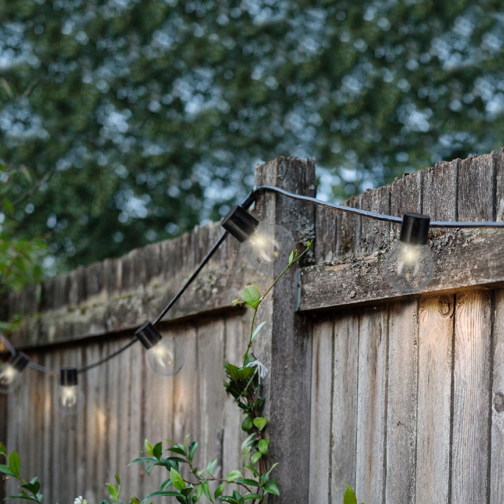 Lampki dekoracyjne LED - ciepłe białe światło, 9,5 m