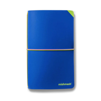 Log Cover for notebook - mishmash - Space Blue, 12 x 22 cm