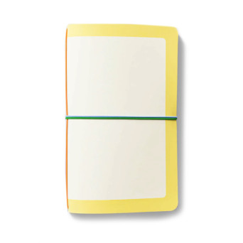 Log Cover for notebook - mishmash - Eggshell, 12 x 22 cm