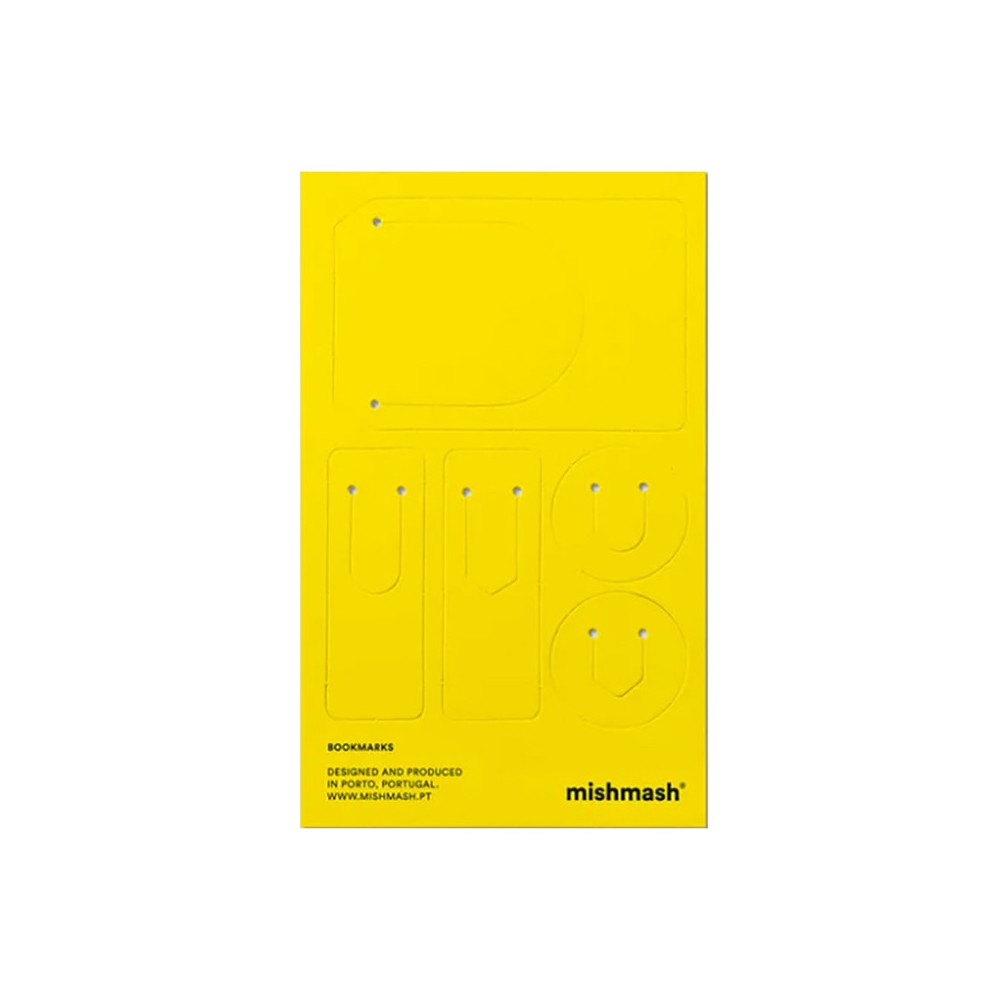 Zestaw zakładek Bookmarks - mishmash - Yellow, 5 szt.