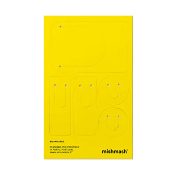 Zestaw zakładek Bookmarks - mishmash - Yellow, 5 szt.