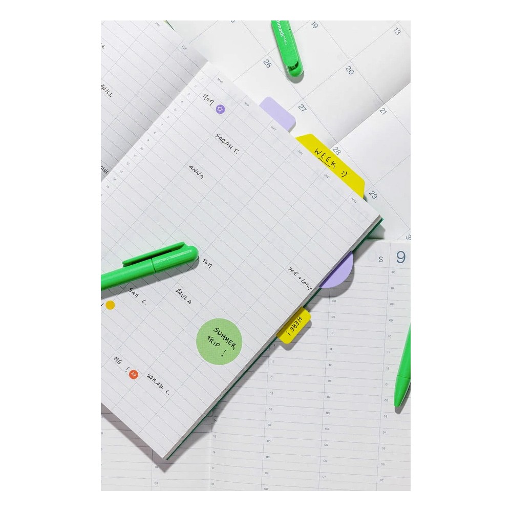 Set of Bookmarks - mishmash - Yellow, 5 pcs.