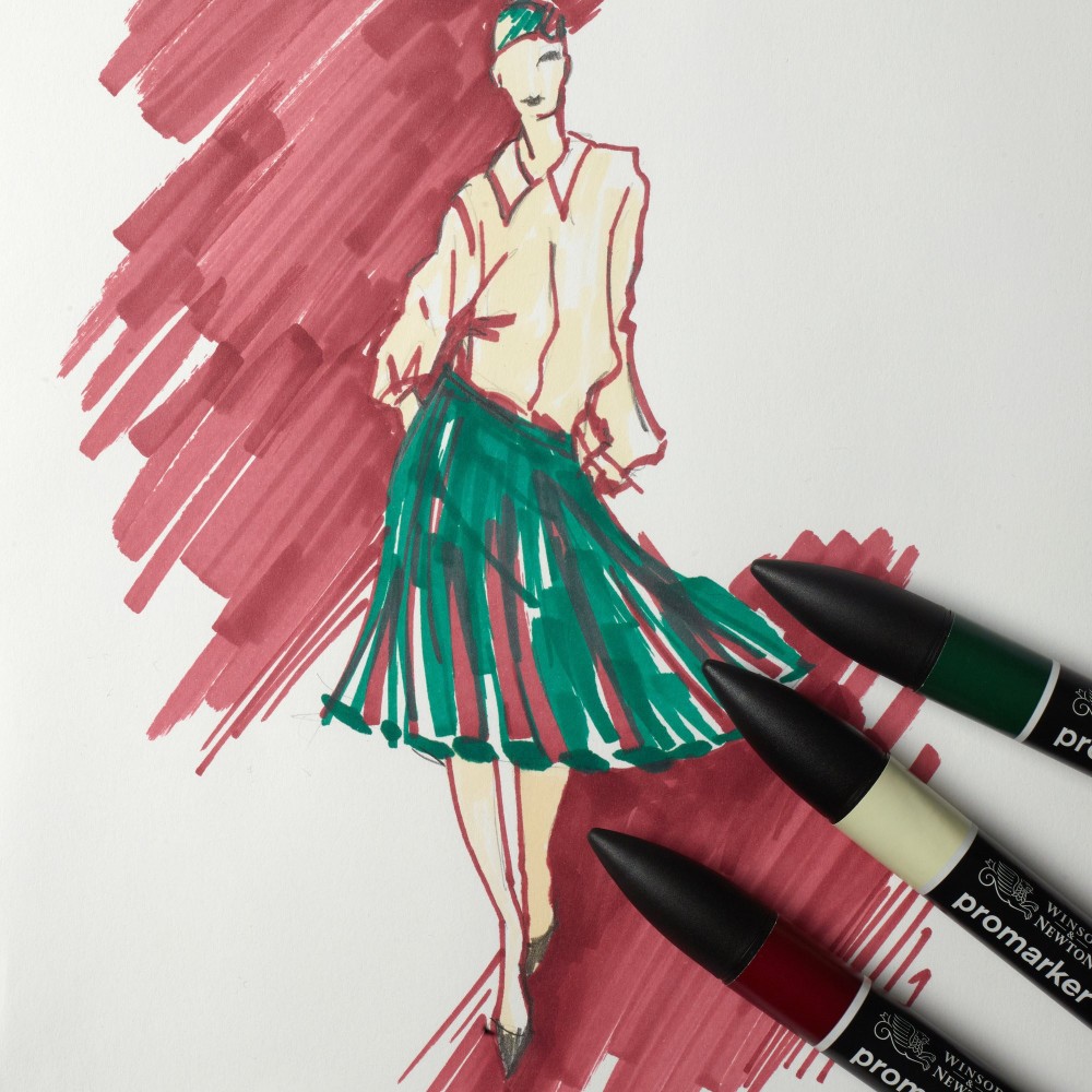 Promarker Set - Winsor & Newton - Rich Tones, 3 pcs.